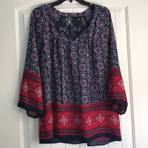 Women’s New Directions Patterned Blouse